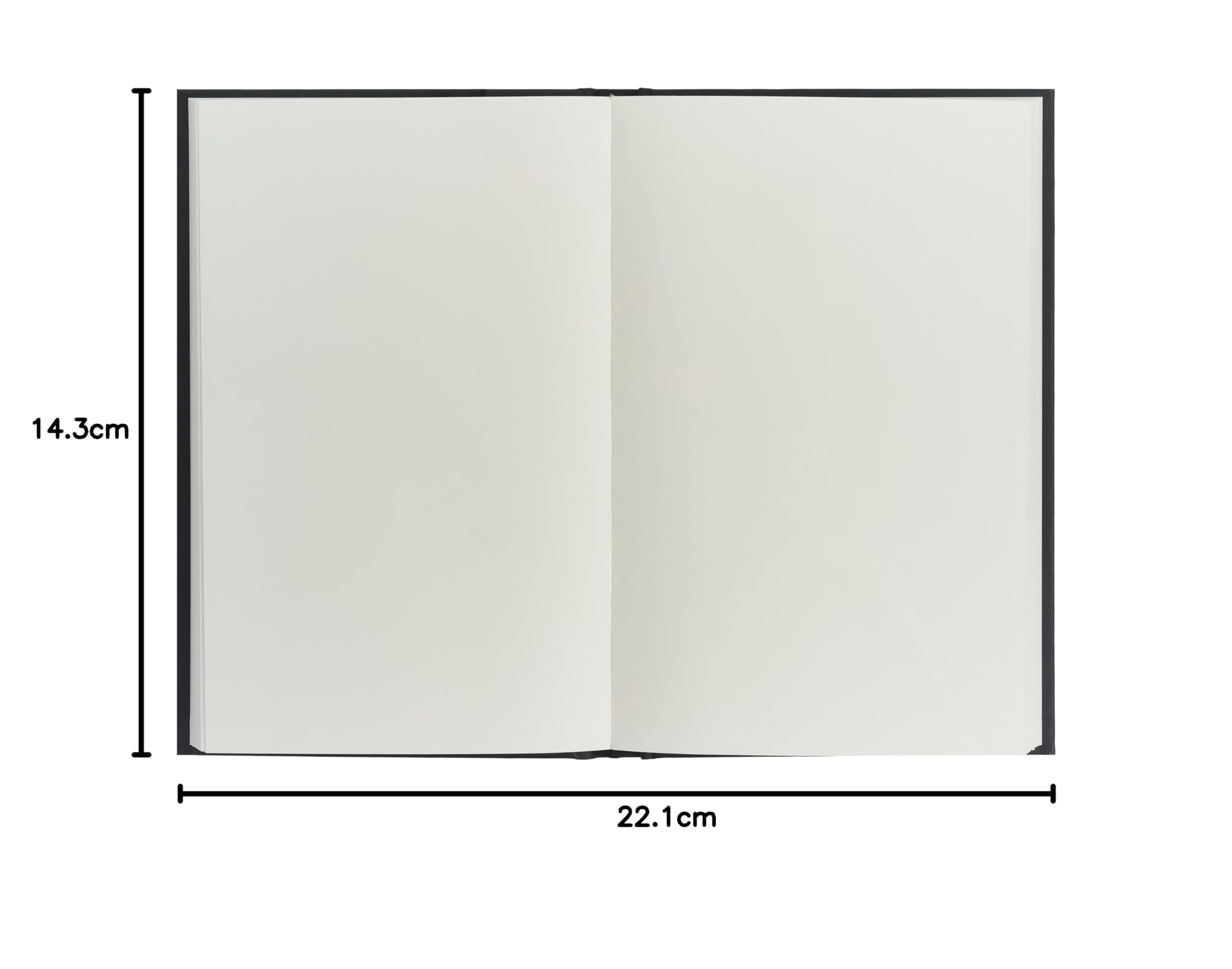 Szkicownik Oxford A5 twarda oprawa, 96 kartek, 100g