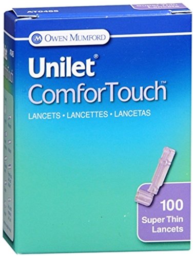 Unilet ComforTouch Lancets Super Thin 30G 100 Each (Pack of 3)