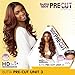 Sensationnel Butta Lace Precut Wigs - Unit 3 Glueless Extra Wide 5 Inch Deep Parting Synthetic Pre Tweezed Smaller Knot Hairline (BALAYAGEMOCHA)