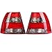 YONGYAO Paire de Feux de Freinage Arrière de Voiture Rouge 401341673737 pour VW Jetta/Bora Mk4 Berline