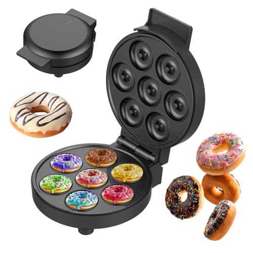 Reviews de Maquina de Cupcakes , listamos los 10 mejores. 47 Raganet, Maquina para Hacer Donas de Acero Inoxidable con Placas Antiadherentes, Coccion Perfecta, 7 Mini Donas a la Vez, Donas de 5cm Diametro