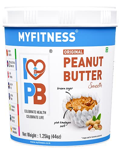 I LOVE PB MYFITNESS Original Peanut Butter Smooth 1250g at Rs. 599