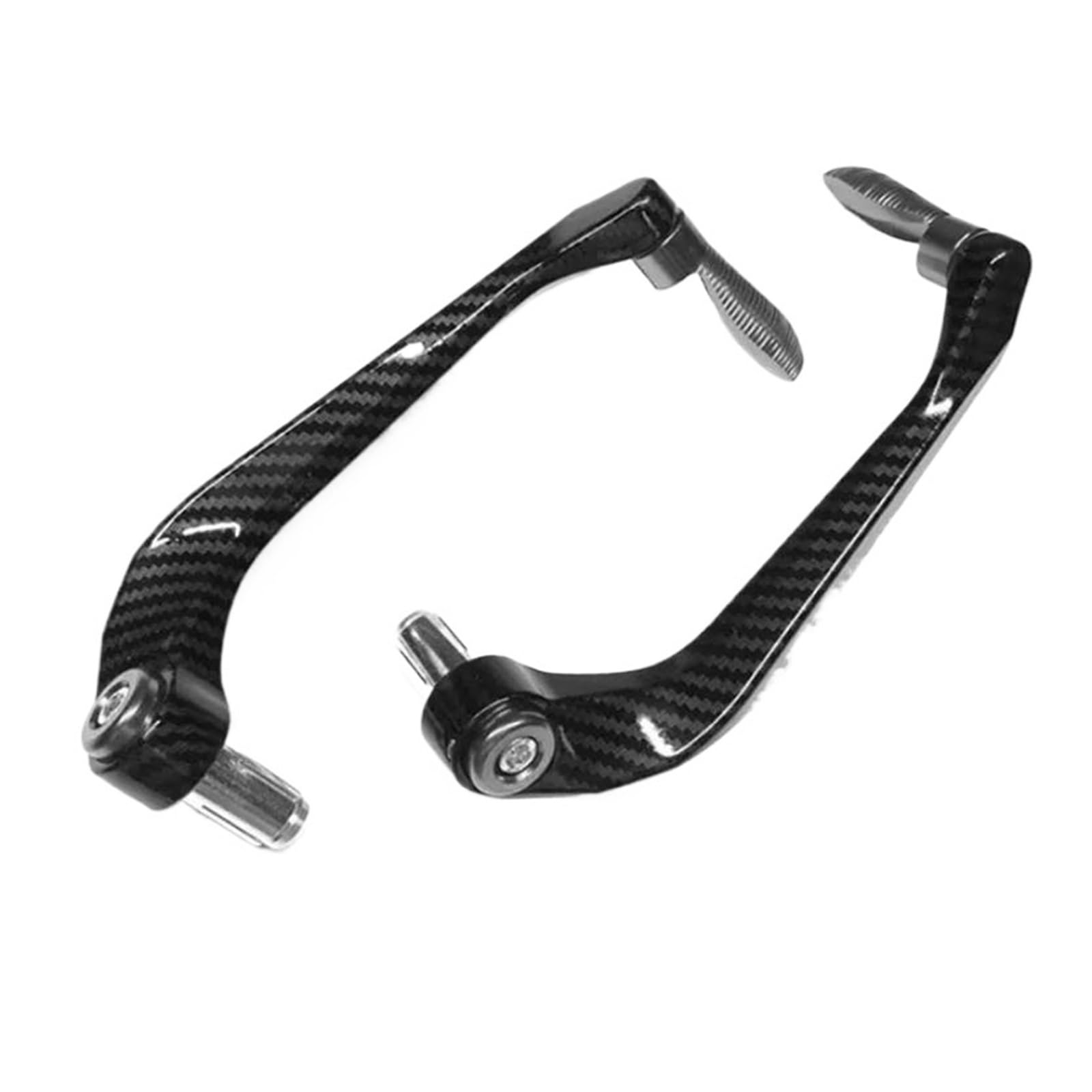 HJTEDHE Motorcycle Brake Clutch for Aprilia Motorcycle Handlebar Brake Clutch Lever Hand Guard Protector Modification Accessories Handguard(Titanium)