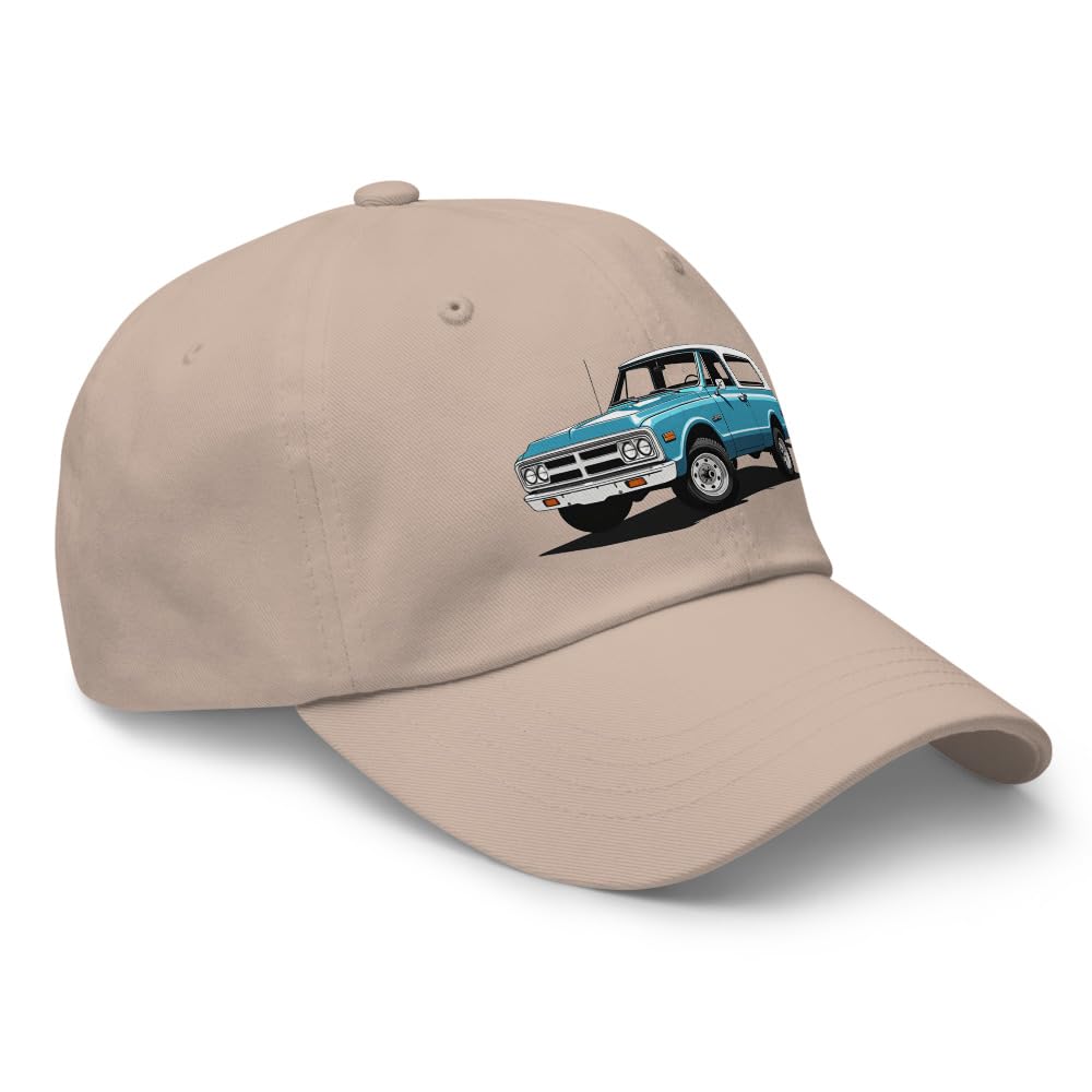 1969 Jimmy Classic Truck Dad Hat - Vintage 4x4 Off-Road Retro Czapka Kamień