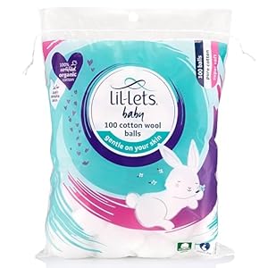 Lil-Lets Baby-Wattebällchen, 100 Stück