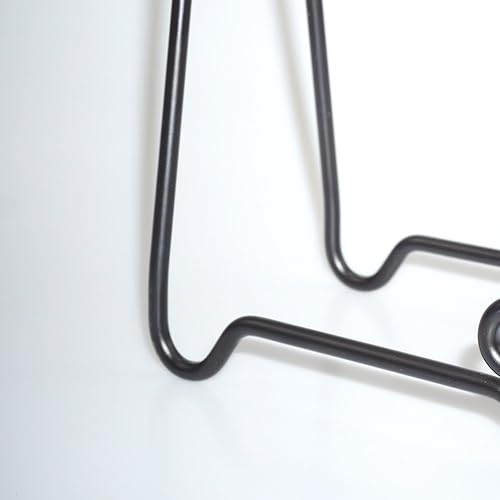 Miniatura 6 de Artliving Paquete de 2 soportes de exhibición de caballete de hierro para exhibir cuencos grandes y profundos, platos y platos profundos