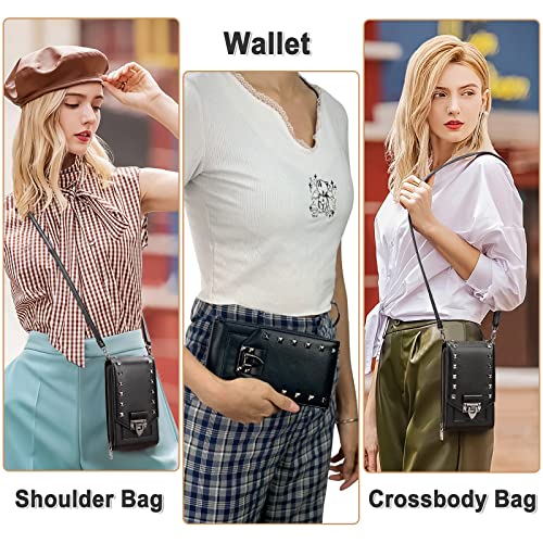 Eslcorri Small Crossbody Bags For Women Trendy - Vegan Crossbody Purse Wide Strap Ladies Shoulder Handbags Multi Zipper Pockets Wallet For Summer Travel Shopping #TOP1