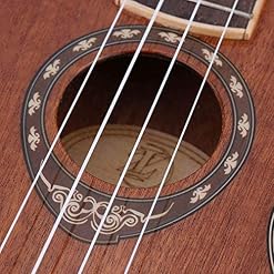HH-CC 21INCH Ukulele Soprano Ukulele, 42mm Design ultrafin (Size : 21 inches) - Les Beatles, Paul McCartney, John Lennon, RIngo Starr, George Harrison HH-CC 21INCH Ukulele Soprano Ukulele, 42mm Design ultrafin (Size : 21 inches) – Image 6