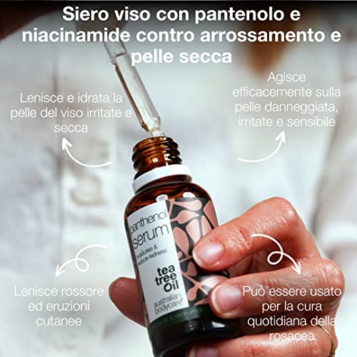 Siero antirossore Pantenolo per rosacea, riduce il...
