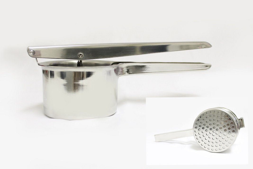 Schiacciapatate Calder Inox 18/10 - 26.5x8.5x6.7 Cm Per Passatelli - Foto 11