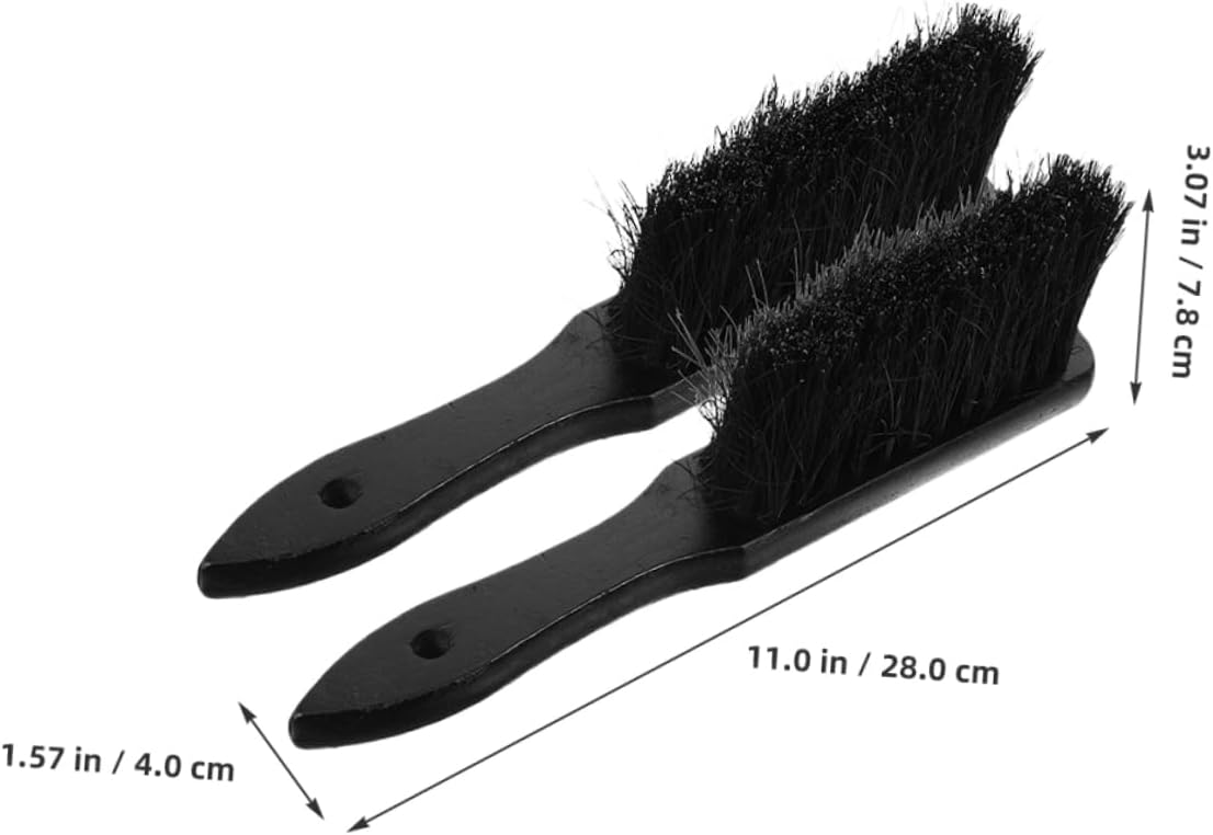 4pcs Oven Cleaning Place Tools Hand Broom for Fire Pit Desktop Accessories for Ash Storage and Cleaning