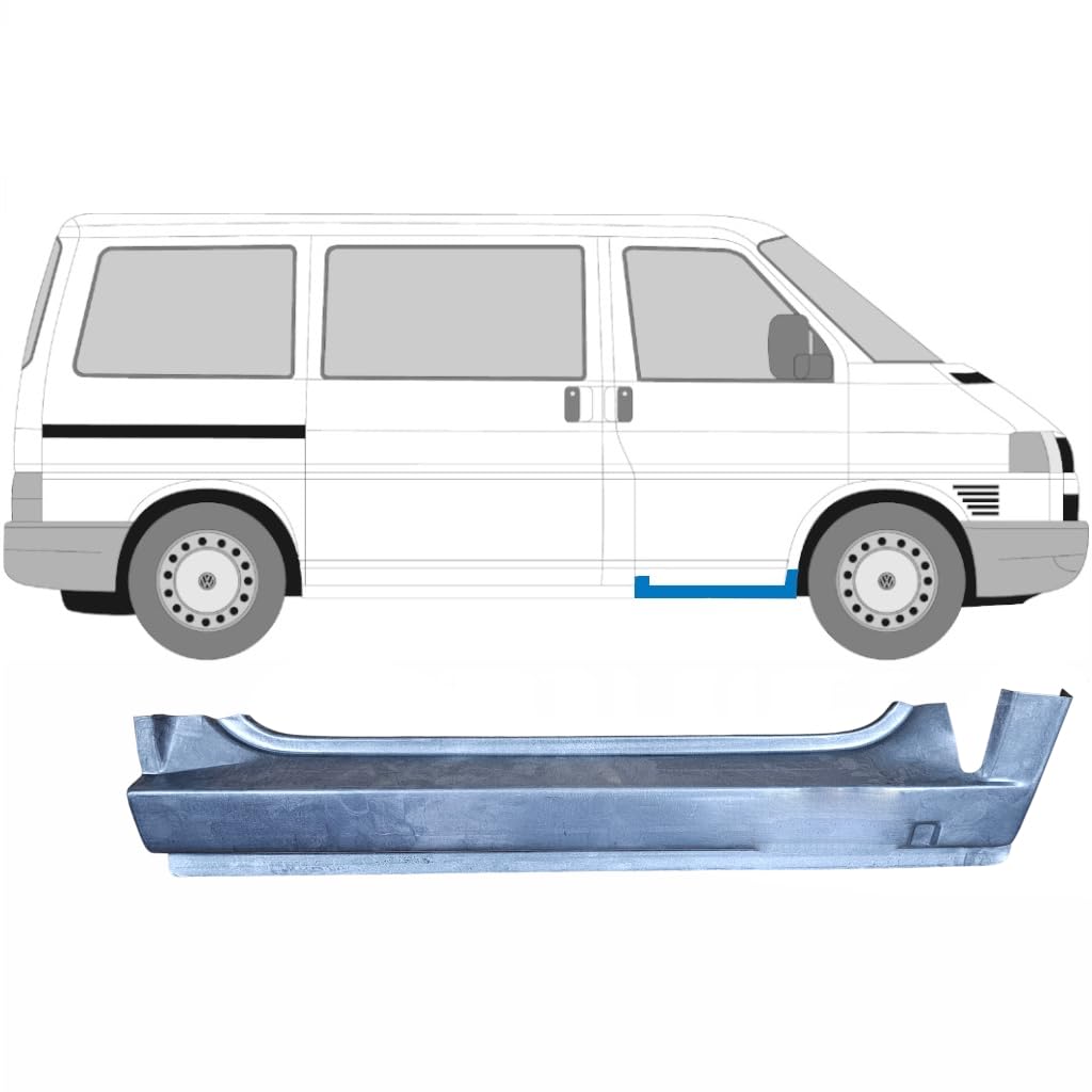 Reparaturblech Schweller vordere Tür für Volkswagen Transporter T4 1990-2003