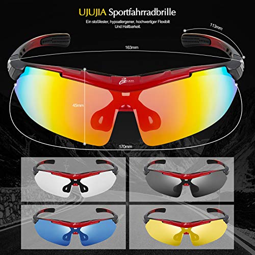 Occhiali da ciclismo sportivi occhiali da sole