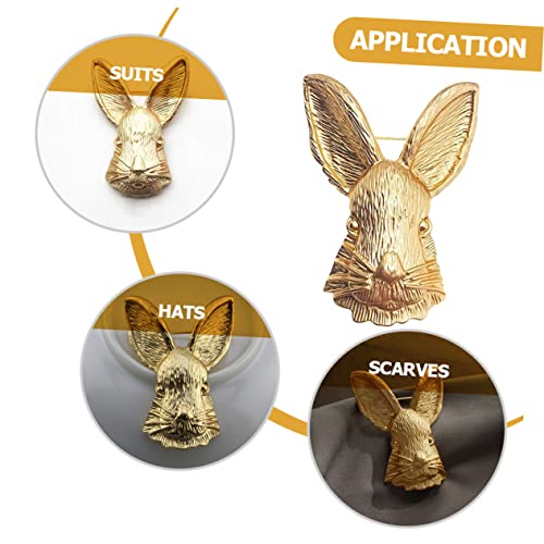 Broche épingle de revers décorative mignonne en métal pour robes - 2