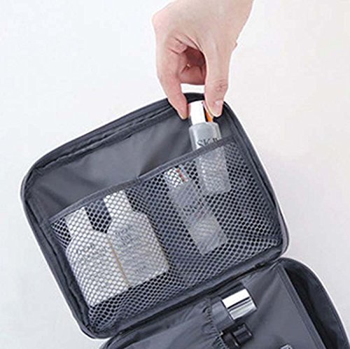 Image of Styleys Toiletry Bag Cosmetic Pouch Toiletry Kit (S1028, Grey)