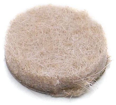Merriway® BH00173 19 x 4mm Self Adhesive Round Felt Pad (Pack of 32)
