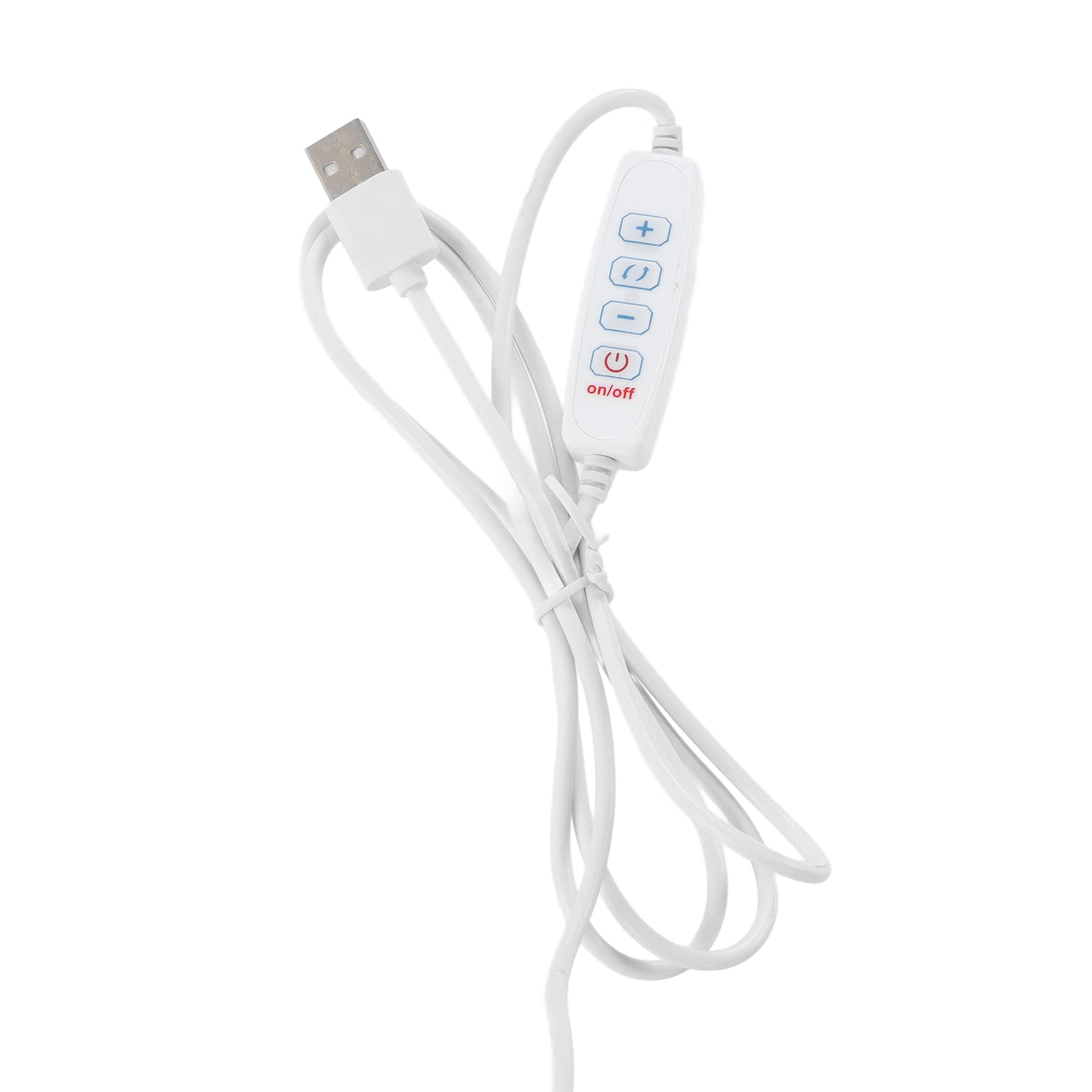 Hyuduo Lampada da Lettura con Clip Lampada con Morsetto in Lega di Alluminio con Lente d'ingrandimento 5X 3 modalità 11 luminosità con Morsetto Pieghevole per Leggere Libri Hobby Artigianali