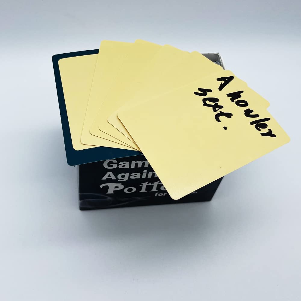 Party Games Against Potter Ultra Rare Limited Edition Big Black Cards Box  Case : Amazon.sg: Toys