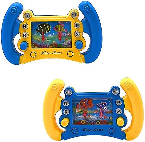ICELAND Set 2 Pezzi Water Game Gioco d’aqcua per i Bambini Forma di Volante Regalo per Bambini(C2)