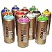 Montana Gold Premium Spray Paint 400ml Main Colors Set of 12