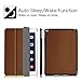 Fintie SlimShell Case for iPad 6th / 5th Generation (2018 2017 Model, 9.7 Inch), iPad Air 2 / Air 1 (9.7 Inch) - Lightweight Stand Smart Protective Cover with Auto Sleep/Wake, Brown
