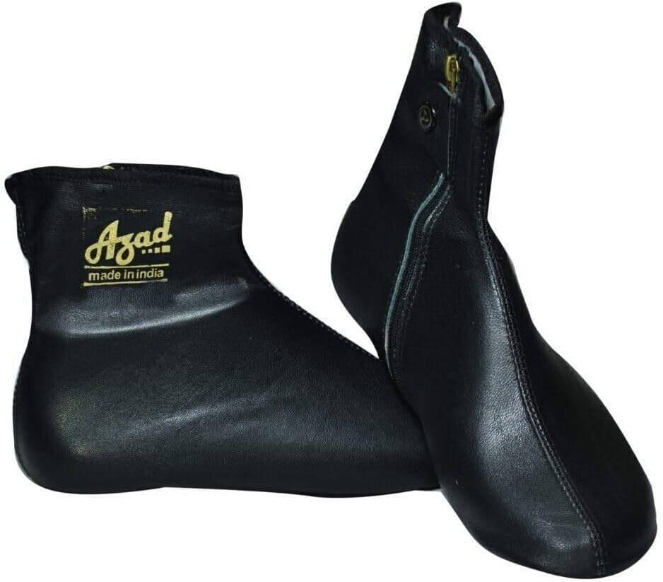 SABA INTERNATIONAL Leather Zipper Socks High Ankle Khuffs/Footwear.