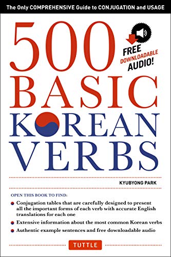500 basic korean verbs: the only comprehensive guide to conjugati…