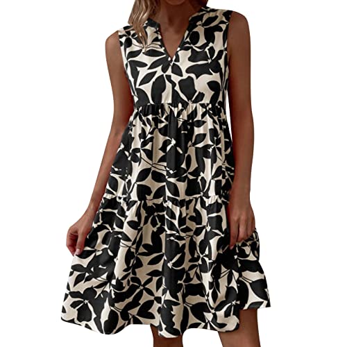Robe imprimée plissée bohème idéale pour vos sorties d'été ensoleillées