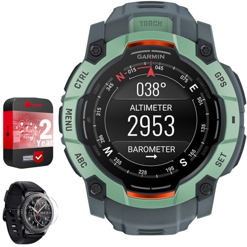 Garmin Instinct 3-50 mm Outdoor GPS Smartwatch, AMOLED, Neo Tropi...