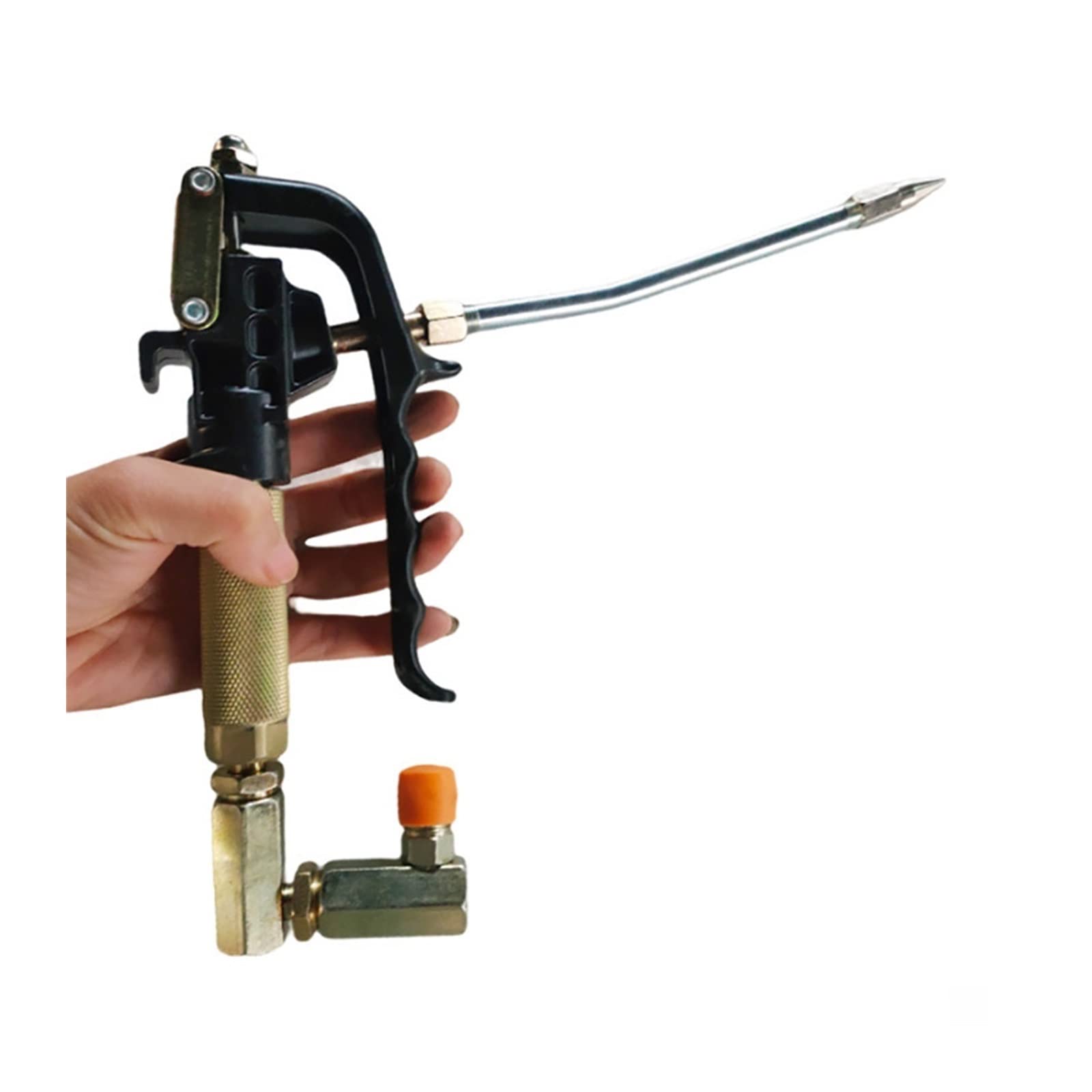 Ingrassatori Strumento di Riparazione della Leva della Macchina del Burro Universale ad Alta Pressione della Pistola pneumatica per Grasso Grasso Pistola Accoppiatore