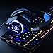immagine 6Beexcellent GM-1, Cuffie Gaming con microfono Cuffie da Gioco Bass Stereo per PS4 Auricolari Xbox One con LED Cancellazione del rumore Controllo Volume per PC MAC Laptop Tablet, Nero/Blu