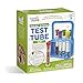 hand2mind Starter Science Lab - Flat Bottom Test Tubes with Lids, Six Tube Rack for Kids Experiments
