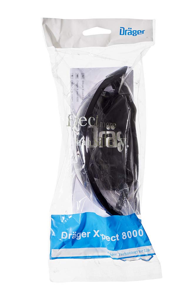 Occhiali Sicurezza X-pect 8321 Dr&auml;ger - Antiappannamento, Antigraffio | Per Lavoro E Sport | Leggeri 21g