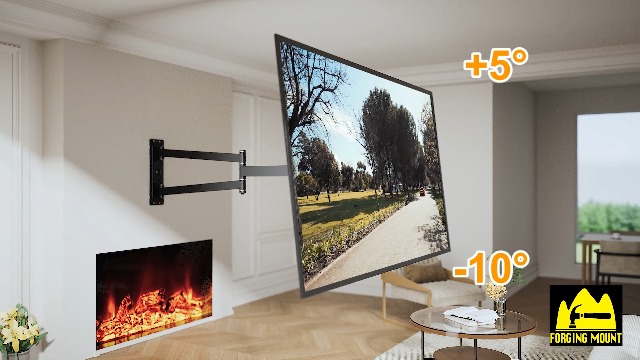 Amazon | FORGING MOUNT 180度回転壁掛けテレビ金具 32～75インチ対応