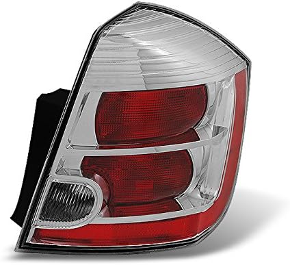 AKKON - For Nissan Sentra Base | S | SL | SR | SE-R Model Chrome Tail Light Brake Lamp Left + Right Replacement