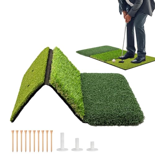 Tapis antidérapant pour entraînement de golf de grande taille