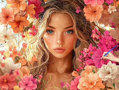 �������G �� Paint by Numbers ���� �y�C���g�o�C�i���o�[ �����h��G �q�� ���S�� DIY �i���o�[�y�C���g ��H�| �G�� �|�p��h���� �A�N�����L�b�g ��l�̂��߂̃N���G�C�e�B�u�Ȏ �a�����v���[���g �z�[�� �I�t�B�X�̕Ǒ��� �ٞy