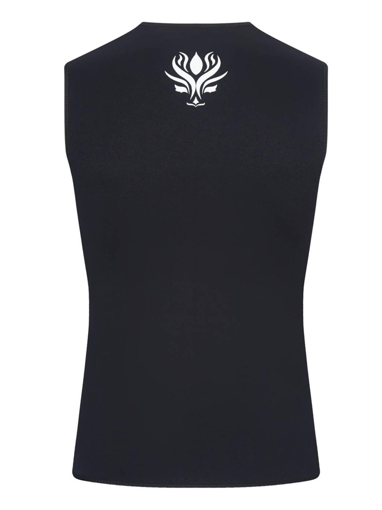 Herren Neoprenanzug Top 3mm Neopren Jacke Weste Neoprenanzug Oberteile mit Reißverschluss Tauchen Schwimmen Surfen Schnorcheln