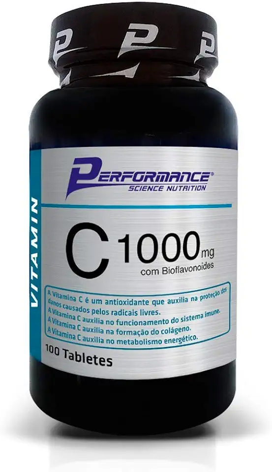 Vitamina C 1000Mg Com 0,6Mg De Rutina 100 Tabletes, Performance Nutrition