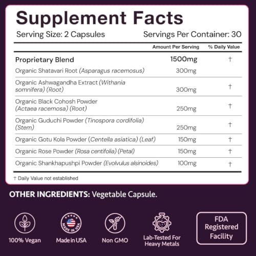 Freshly Moms Ayurvedic Menopause Supplement