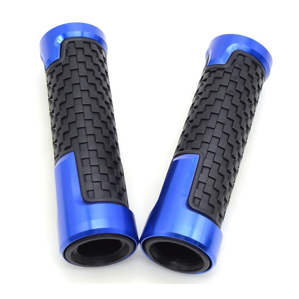 Puños de manillar azul para Kawasaki Z900 y Ninja ZX10R compatibles con todos los años