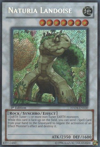Yu-Gi-Oh! - Naturia Landoise (HA04-EN030) - Hidden Arsenal 4: Trishulas Triumph - 1st Edition - Secret Rare
