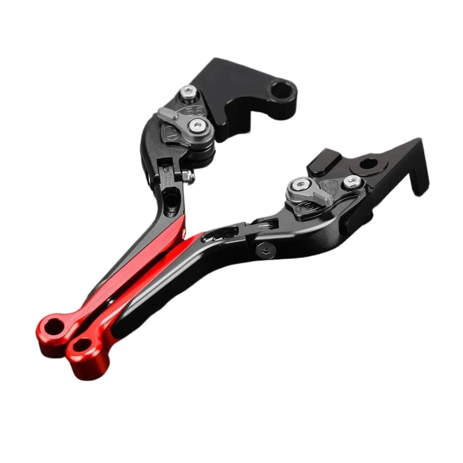 Qiogeilkoy Q Iogeilkoy For Cfmoto Clc450 2023-2025 Folding Clutch Brake Lever Handle Adjustable Extendable Levers Levers Clutch Lever Kit(Q)