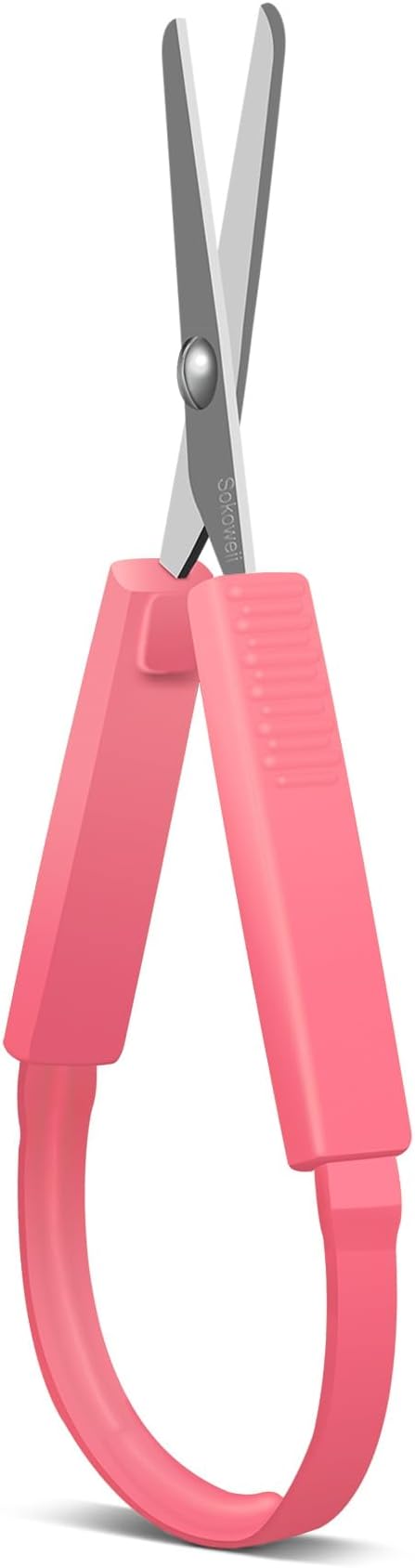 Amazon.com: Set of 2 Loop Scissors for Kids Right or Left Handed for ...