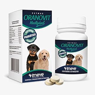 Suplemento vitamínico e aminoácido, com triptofano, e antiestresse para cães e gatos - Oranovit