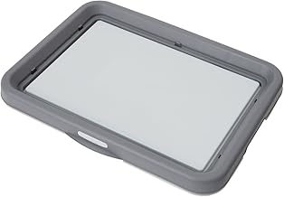 Petio One-Handed Easy Dog Tray, Gray, for Dogs, Regular