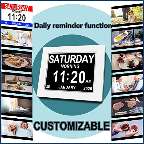 Dayclox – The Original Memory Loss Digital Calendar Day Clock With Extra Large Non-Abbreviated Day & Month. Perfect For Seniors #TOP2