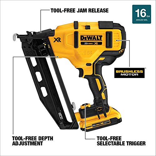 Dewalt DCN660D1 20V Max* Xr Finish Nailer thumb #1
