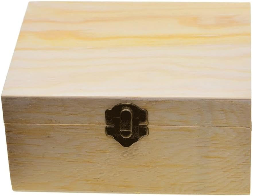 Wooden Storage Box Portable Large Capacity Jewelry Organizer Paper-cut Display Cabinet