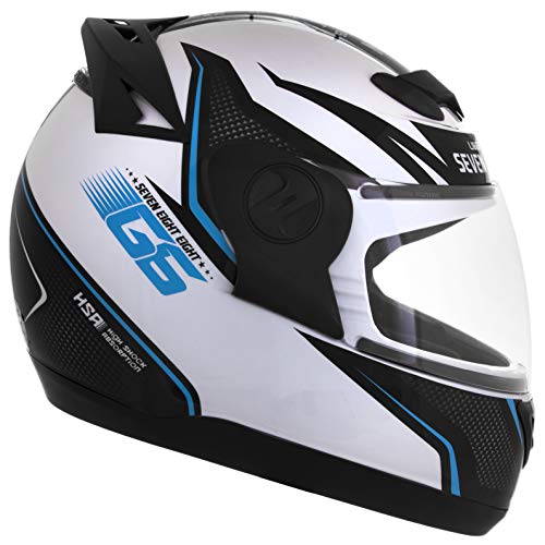 Pro Tork Capacete Evolution G6 Factory Edition 58 multicor (Branco/Azul Claro/Preto)